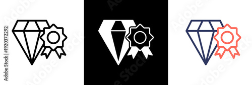 Excellence Model triple icon