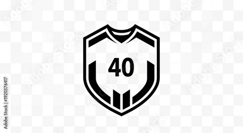 Football Jersey Crest Logo