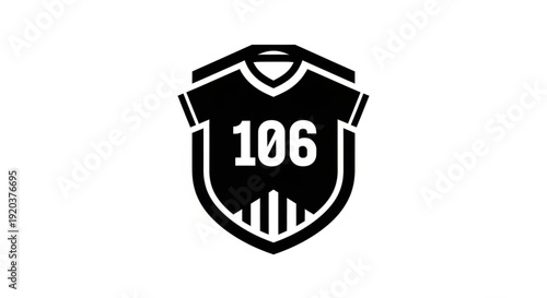 Football Jersey Crest Logo