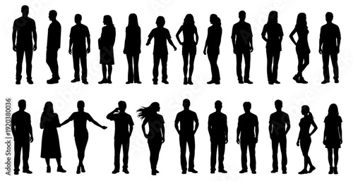 people silhouette