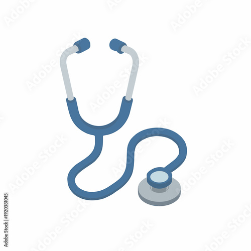 Essential medical stethoscope icon representing healthcare, diagnosis, and cardiac health monitoring, perfect for medical websites, apps, and educational materials design