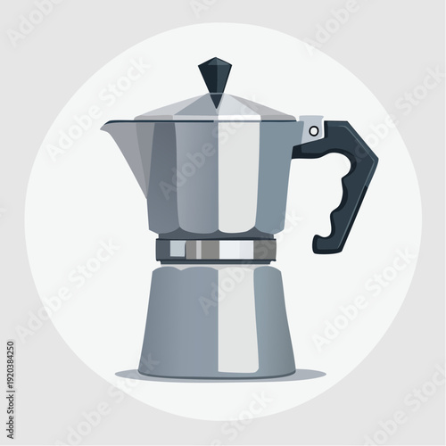 Classic Italian Moka Pot Icon