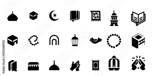 set of vector icons for web design