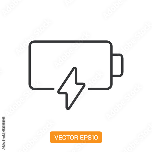 Energy line icons- Mini collection and editable stroke series icon