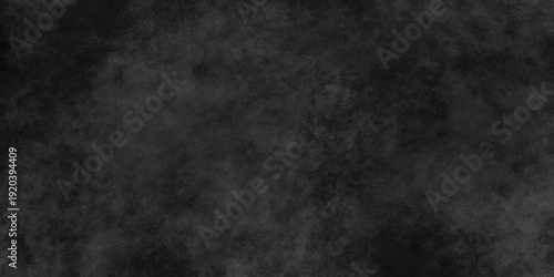 Dark Gray Abstract Grunge Texture Background; Moody Cement Wall Effect for Portrait Photography Overlay, Cinematic Slate Stone Surface with Subtle Vignette and Smoke Grain Details