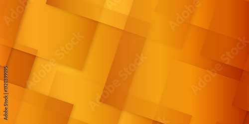Abstract yellow, orange technology concept diamond triangle geometric line background. modern seamless business technology concept geometric shapes. squares and triangle with soft shadows as pattern.