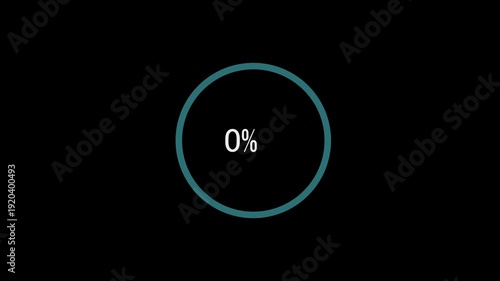 100% Countdown animation. Countdown Animation Timer – Digital Countdown Video