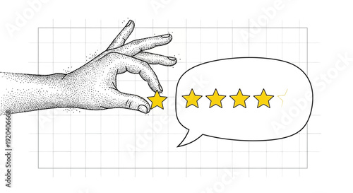 Hands holding megaphone and microphone around crumpled paper.