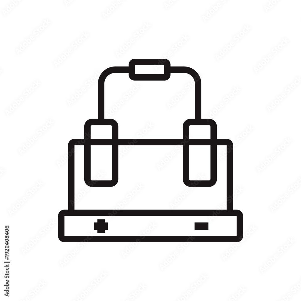 Obraz premium electrolysis icons minimalist flat style design, electrolysis Vector illustration on white background