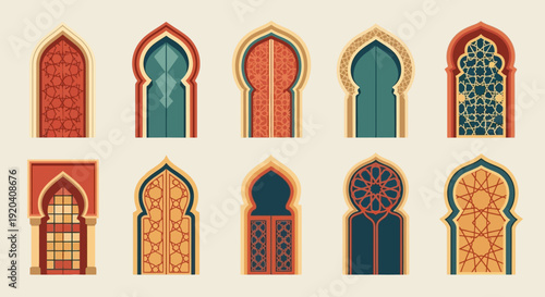 Islamic Archways Collection: Ornate Doorway Designs
