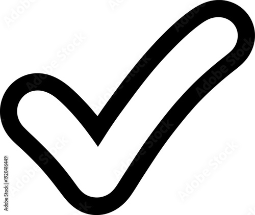 Green 3d check mark icon and vector illustration symbol representing a successful yes choice, approved agreement, and correct right sign for a positive voting checklist