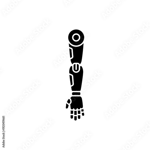 Advanced Bionic Prosthetic Limb Technology Icon