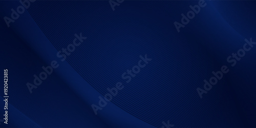 Premium background design with diagonal dark blue line pattern. Vector horizontal template for digital lux business banner, contemporary formal invitation, luxury voucher, prestigious gift certificate