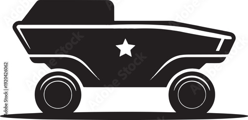 armored combat vehicle silhouette