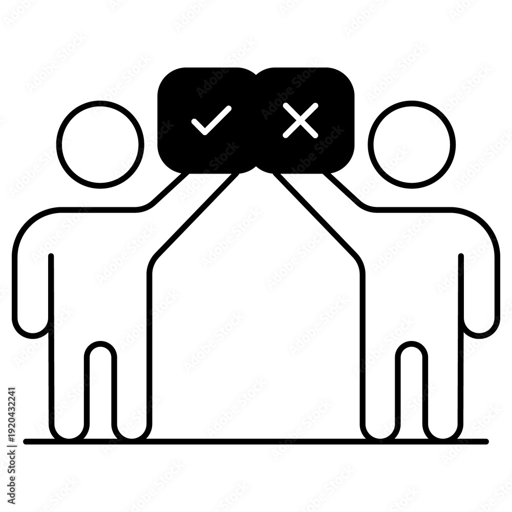 Fototapeta premium Vote, Cast Your Ballot, Democratic Participation, Civic Decision Making, Electoral Choice
