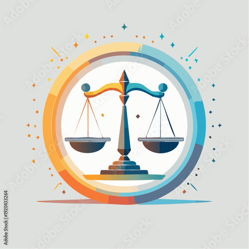 The Scales of Justice Symbolizing Balance, Fairness, and Impartiality in Legal Systems
