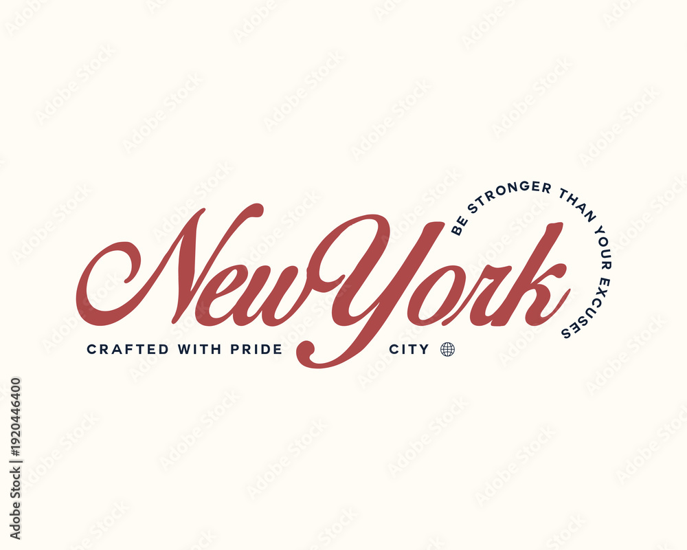 Fototapeta premium Aesthetic Modern quotes typography graphic tee design templates