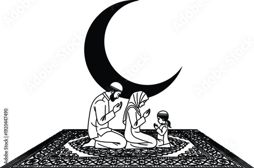 vector illustration of an ancient egyptian god