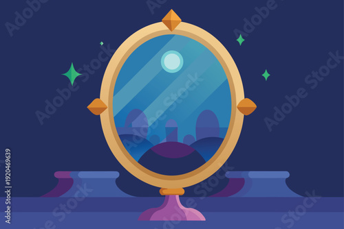 Magical Mirror Portal to Alternate Universe