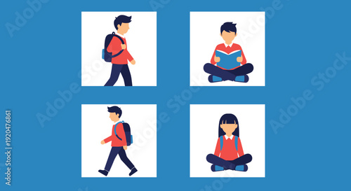 A serene and solid blue background, ideal for design projects needing a clean and fresh canvas.