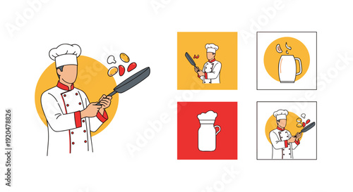 Confident chef with arms crossed, exuding professionalism and passion for cooking. Ideal for culinary blogs and restaurant branding.