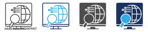 global technical standards icon sheet multi concept