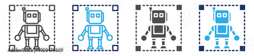 robotics  icon sheet multi concept