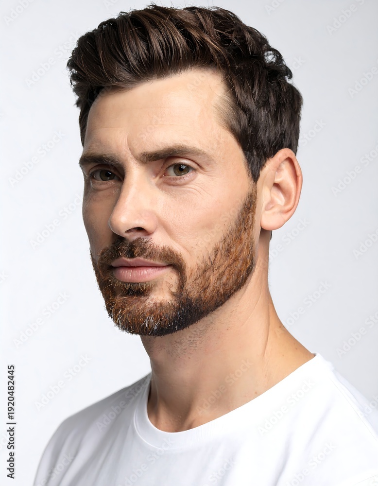 Fototapeta premium Close-up portrait of a man (10)