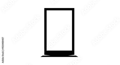 Smartphone device screen icon.