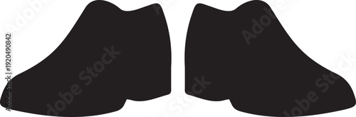 Fashionable footwear collection, stylish shoe design illustration, trendy sneakers and boots vector