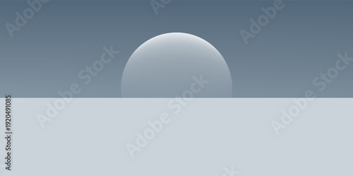 The background should feature a white, limbo space studio design simple