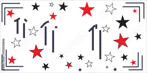 Silhouette of a celestial scene isolated on transparent background