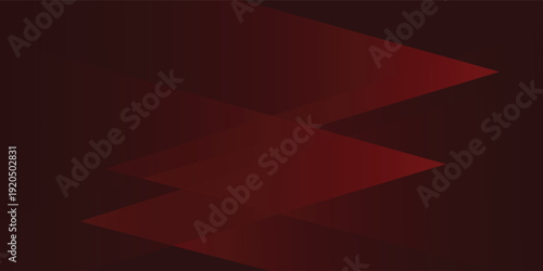 Abstract dark red geometric background with sharp zigzag shapes and gradient shadow