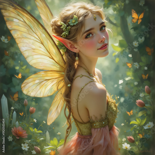 beautiful little elven princess