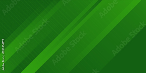 Abstract green sporty background template vector with shiny lines and lights. Green background with strong pattern design.Eps10 vector
