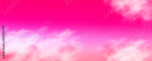 Magical pastel rainbow gradient with sparkling stars,  soft pink hues, and dreamy bokeh effects creating an enchanting princess-themed backdrop.