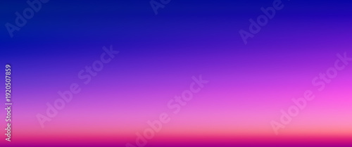 Gradient sky transitions from pink to blue at sunrise, capturing the golden hour's aesthetic with pastel clouds and serene ocean horizon in soft watercolor style.