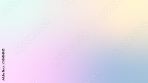 Photos Soft pastel gradient background with subtle shades of pink blue and lavender