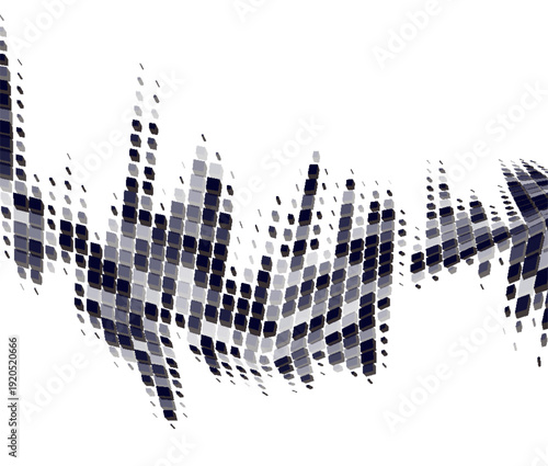 Dark Blue vector background in polygonal style. Abstract gradient illustration with colorful rectangles. Pattern for business booklets, leaflets. Modern vector eps10