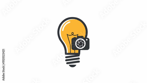 Light Bulb with Camera Inside.