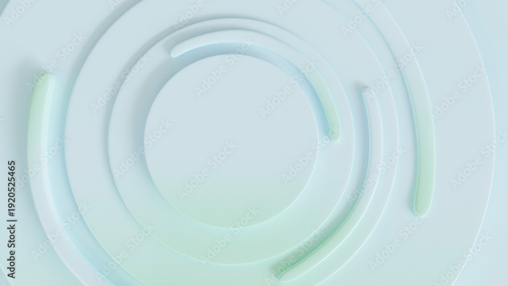 Fototapeta premium white paper cut realistic abstract background with 3d illustration vector material design concept cover layout template.3d render.