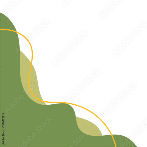 Colorful Blob Corner