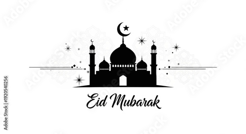 vector illustration of mosque