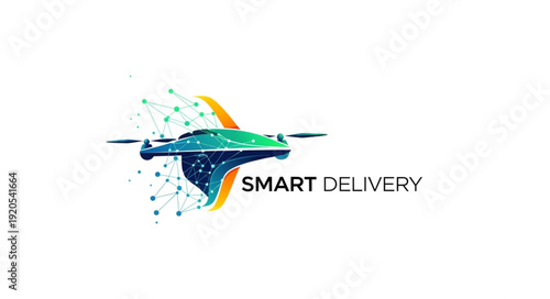 Modern drone technology for smart delivery services.
