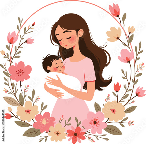 Vector design illustration with various colors and fonts