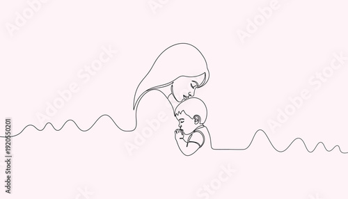 A girl with long hair drowning in water