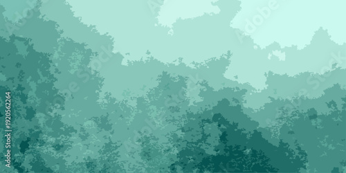 Vector Abstract teal watercolor painting evoking a sense of calm and serene landscapes, perfect for artistic backgrounds and design projects 