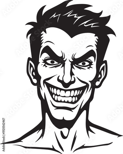 Dark Grin of Madness Unleashed in Twisted Shadows