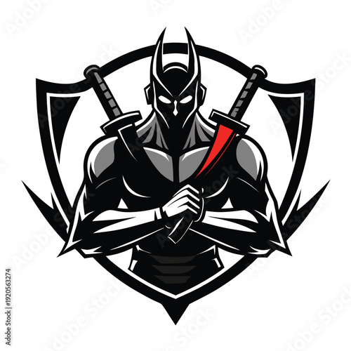 A simple predominantly white image featuring a purple abstract rounded shape