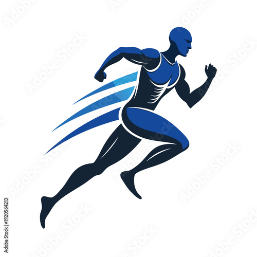 A minimalist image featuring a light purple abstract shape on a white background